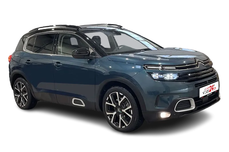 Citroën C5 Aircross Shine Pack 4x4 Plug-In-Hybrid | Blau Metallic | Panoramadach, 360° Kamera, PDC v+h, ACC, Kurvenlicht, Keyless-Go