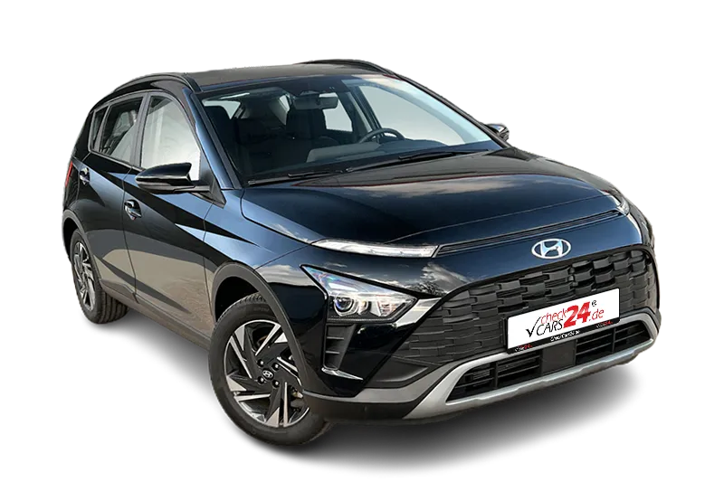 Hyundai Bayon Trend Mild-Hybrid 1.0 T-GDI, El. Glasdach, Lenkradheizung, PDC + Kamera, Tempomat, Lane Assist, LM 16 Zoll