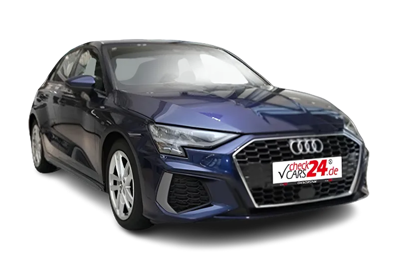 Audi A3 Sportback S Line, | Blau Metallic|, PDC, ACC, Sportsitze, SHZ, LED, Lichtsensor, Navi Plus, Audi Sound System