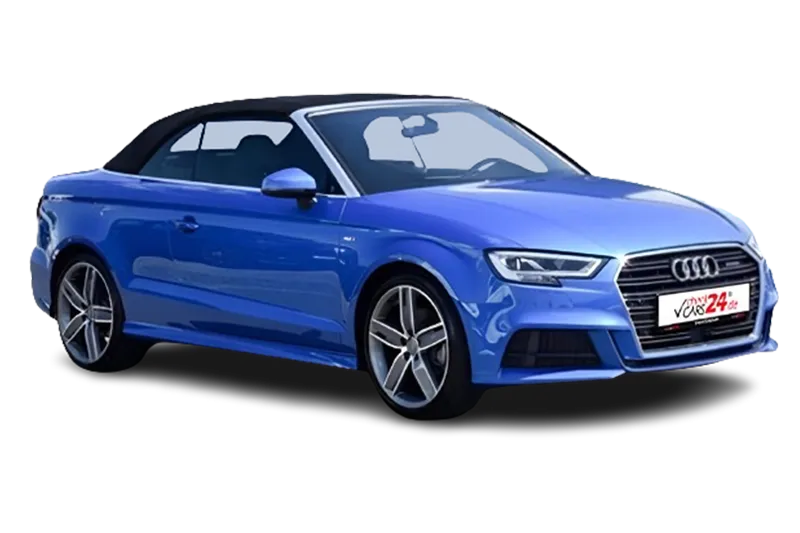 Audi A3 Cabriolet S Line Quattro, |Blau Metallic |, Navi Plus, MMI Touch, Audi Connect, Drive Select, ACC, PDC v+h