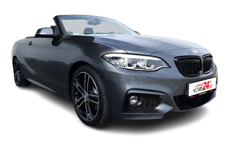 BMW 230i Cabrio M Sport, Kamera, PDC v+h, Sportfahrwerk, Klimaautomatik, Soundsystem, Sportsitze, LED