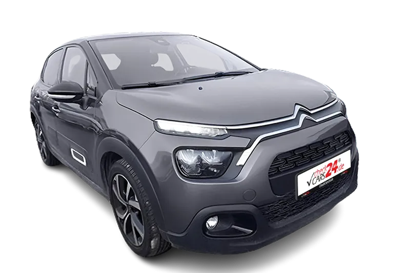 Citroën C3 Pure | Grau | LM 17 Zoll, App-Connect, Navi, Kamera, Klima, Regensensor, Tempomat