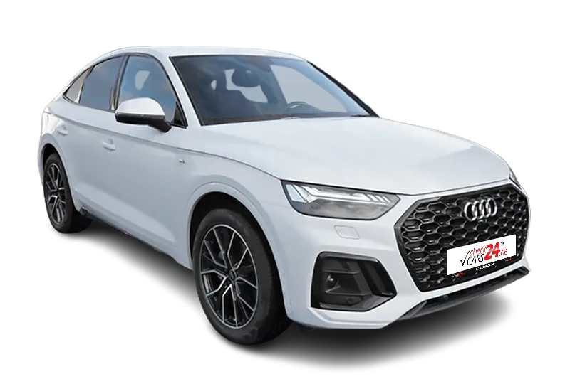 Audi Q5 Sportback S Line Mild-Hybrid | Weiß Metallic | Audi Sound, MMI Navi Plus, Drive Select, Keyless-Go, LM 20 Zoll