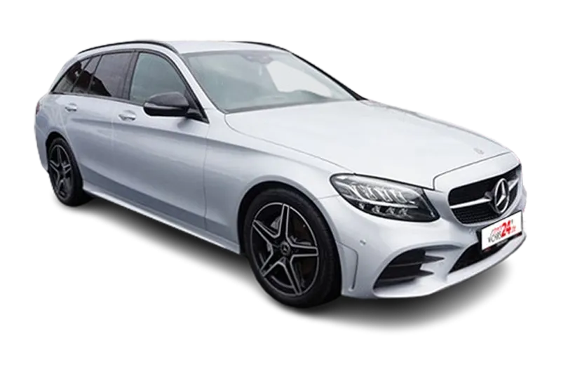 Mercedes-Benz C 220d T-Modell AMG Line, Schaltwippen, Thermatic, Tempomat, Navi. PDC v+h, Sportsitze, LED