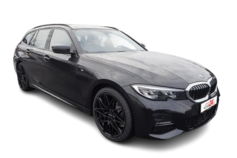 BMW 320d Touring M Sport | Schwarz Metallic | Panoramadach, App-Connect, Navi, ACC, Klima, Einparkhilfe, SHZ