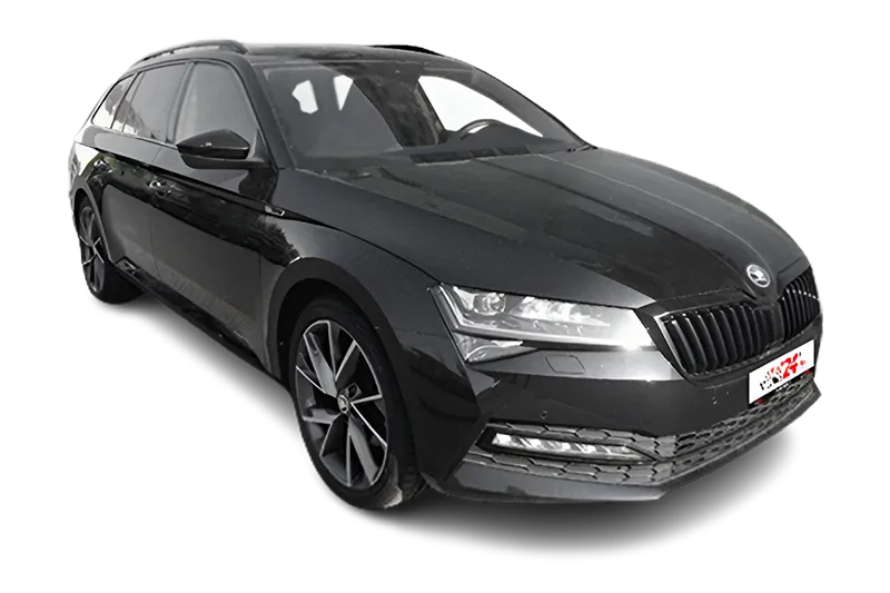 Škoda Superb Combi Sportline | Schwarz Metallic | Virtual Cockpit, Klima, PDC, Bolero Sound, ACC, Keyless-Go, Kurvenlicht