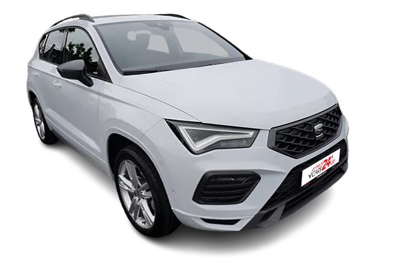 Seat Ateca FR 1.5 TSI, Sportsitze, Full Link, El. Heckklappe, ACC, Kamera 360°, Keyless-Go, SHZ, Klima