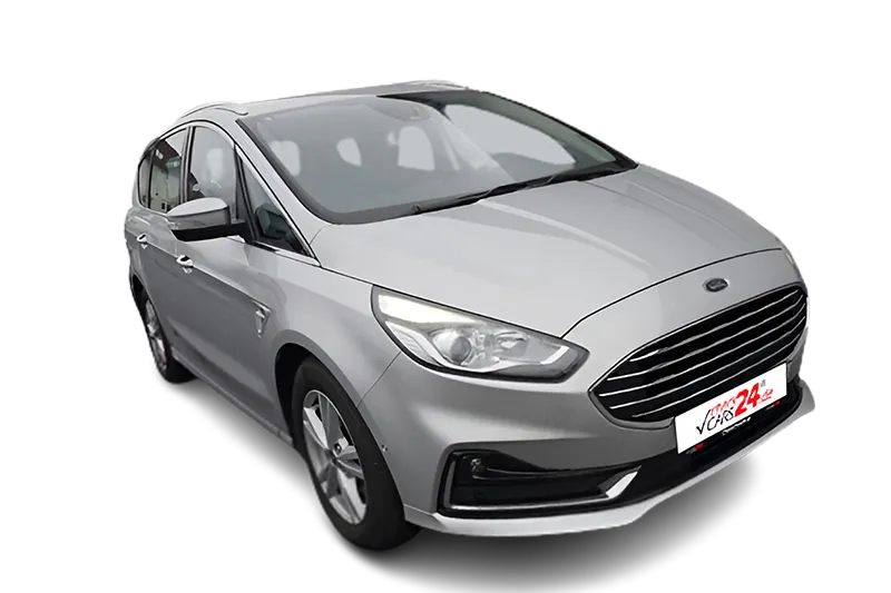 Ford S-Max Titanium | Silber Metallic | Keyless-Go, Kamera, PDC, App-Connect, ACC, Navi, SHZ