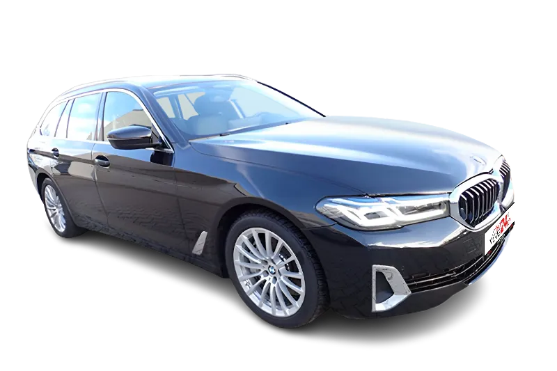 BMW 530d Touring Luxury Line  Mild-Hybrid | Schwarz Metallic | Panoramadach, Head-Up Display, Kamera, PDC v+h, ACC, Display Key