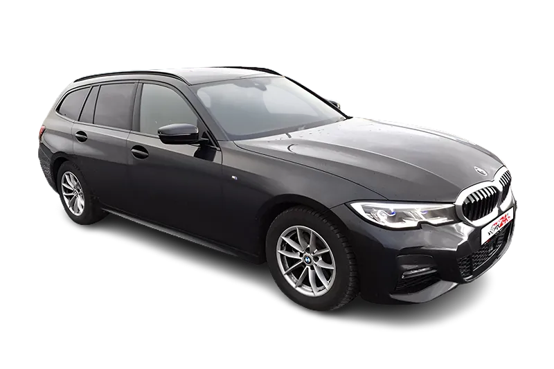 BMW 320d Touring M Sport  Mild-Hybrid | Schwarz Metallic | Kamera, PDC v+h, Klima, El. Heckklappe, Keyless-Go, Kurvenlicht