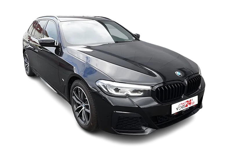 BMW 520d Touring M Sport XDrive, | Schwarz Metallic Metallic |, El. Heckklappe, Kamera, PDC v+h, ACC, SHZ, Sportsitze, Kamera