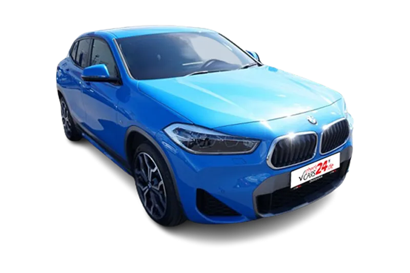 BMW X2 M Sport XDrive, |Blau Metallic |, Sportsitze, PDC v+h, ACC, LED, Panoramadach, El. Heckklappe, SHZ