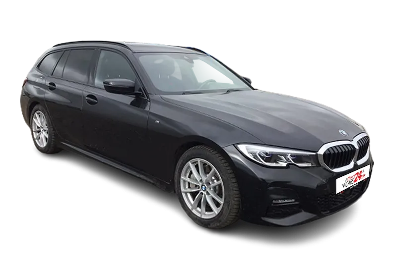 BMW 330d Touring M Sport Mild-Hybrid | Schwarz Metallic | Panoramadach, Kamera, PDC, ACC, Live Cockpit, Laserlicht, Keyless-Entry