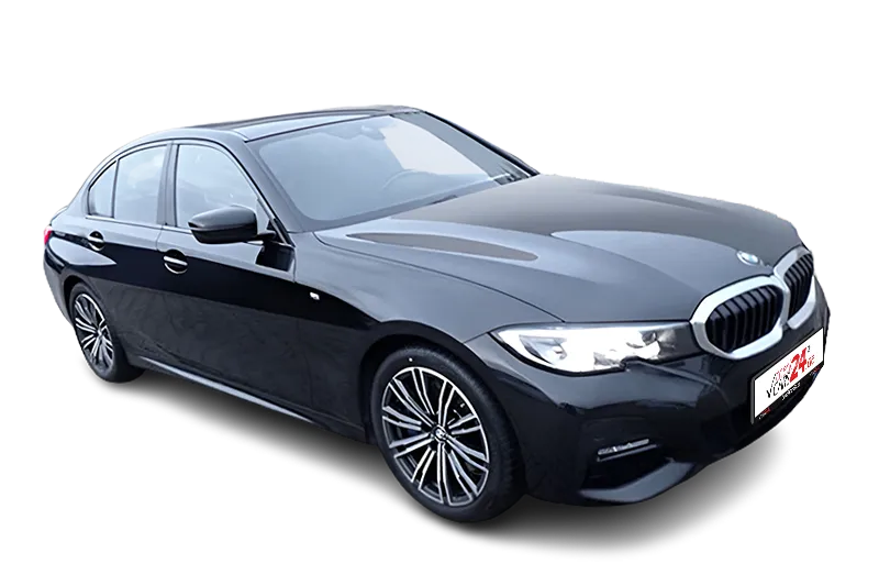 BMW 320i M Sport | Schwarz Metallic | App-Connect, PDC v+h, ACC, Schaltwippen, SHZ, Sportsitze