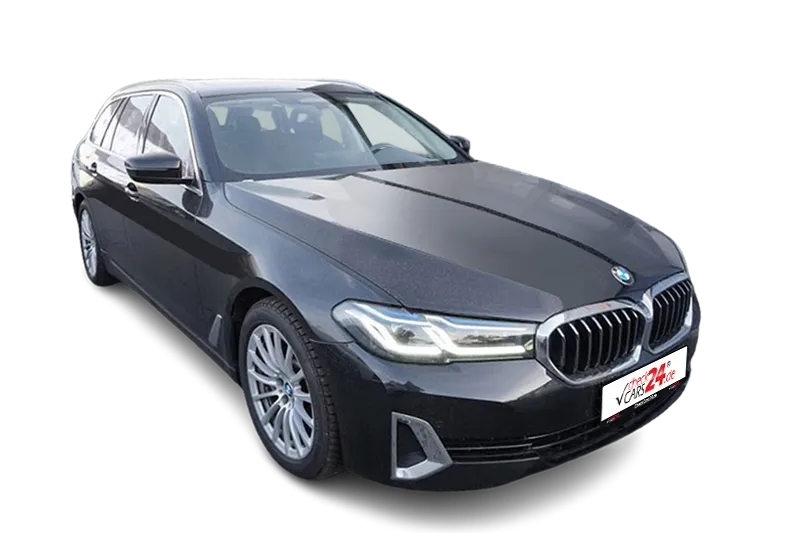 BMW 530i Touring Luxury Line  Mild-Hybrid | Grau Metallic | Panoramadach, Kamera, PDC v+h, Klima, Kurvenlicht, Keyless-Go