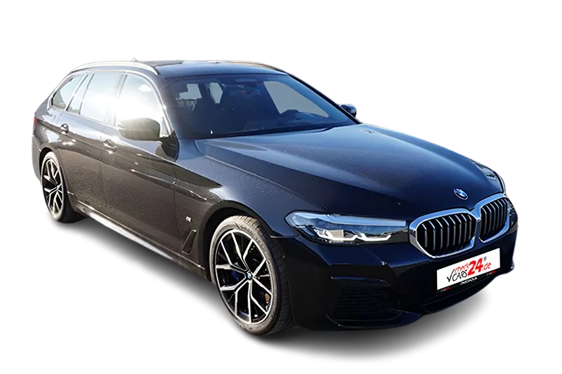 BMW 530i Touring xDrive M Sport Mild-Hybrid, Live Cockpit, PDC v+h, Aktive Motorhaube, El. Heckklappe, SHZ, LM 19 Zoll