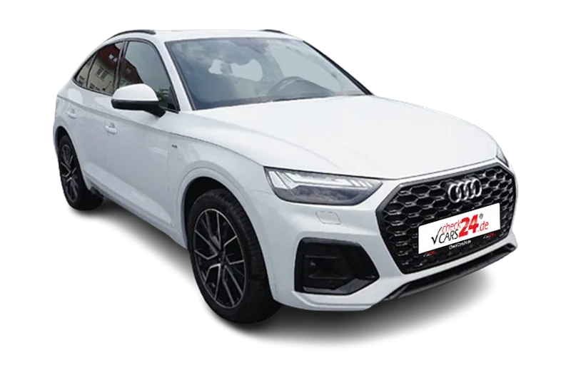 Audi Q5 Sportback S Line, |Weiß Metallic |, Drive Select, Navi Plus, PDC v+h, Kamera, Matrix-LED, Klima, ACC