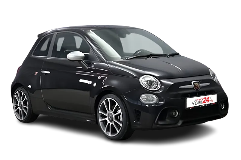 Abarth 595 Turismo | Schwarz Metallic | Virtual Cockpit, App-Connect, Sportfahrwerk, Navi, PDC, Uconnect