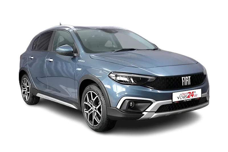 Fiat Tipo Cross | Blau | Virtual Cockpit, Kurvenlicht, Kamera, SHZ, Uconnect, LM 17 Zoll