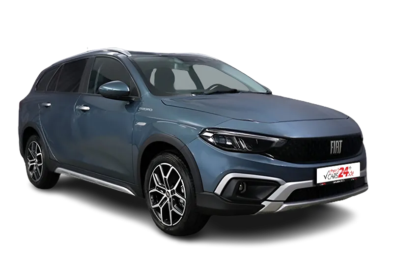 Fiat Tipo Cross | Blau Metallic | Kamera, PDC, App-Connect, Navi, Start-Stopp System, Keyless-Go