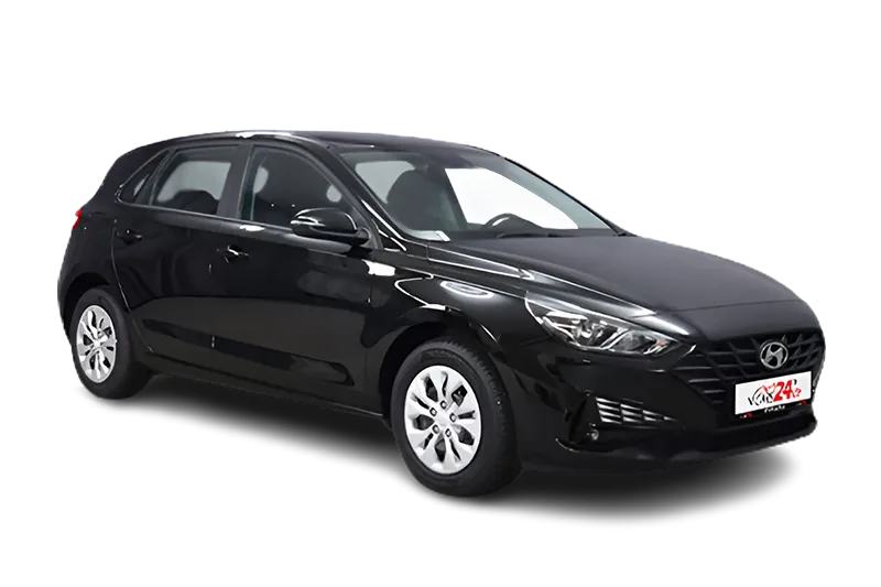 Hyundai i30 Pure | Schwarz | App-Connect, Start-Stopp System, Lichtsensor, Tempomat