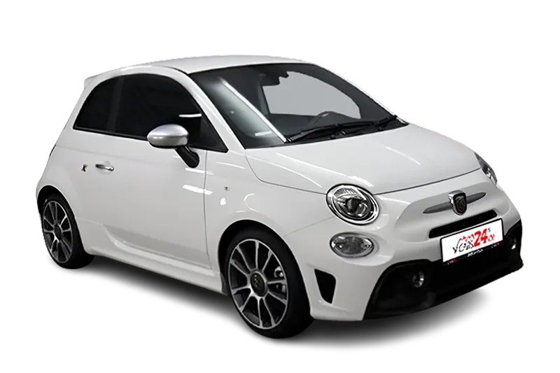 Abarth 595 | Weiss | SHZ, App-Connect, PDC v+h, Navi, Klima, Schaltwippen, LM 17 Zoll