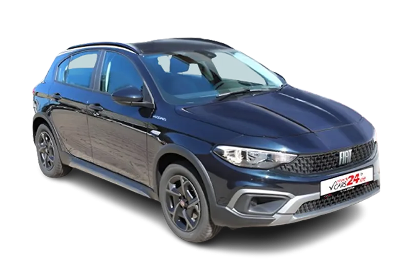 Fiat Tipo Kombi Cross | Schwarz Metallic | Kamera, PDC, App-Connect, Navi, Start-Stopp System, Tempomat