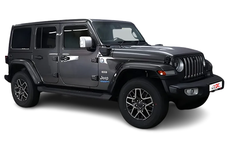 Jeep Wrangler Unlimited Sahara 4xe Plug-In-Hybrid | Grau | PDC v+h, Kamera, Kurvenlicht, Keyless-Go, LM 18 Zoll