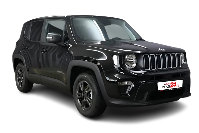 Jeep Renegade Longitude | Schwarz | App-Connect, Klima, Navi, Tempomat, Uconnect, LM 19 Zoll