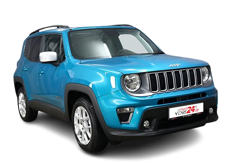Jeep Renegade Limited | Blau Metallic | Panoramadach, Kamera, PDC, App-Connect, ACC, Kurvenlicht, SHZ