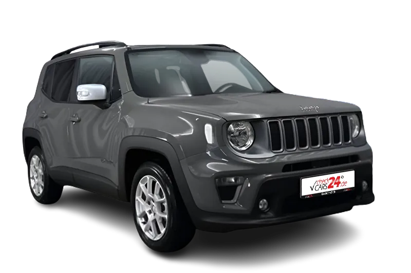Jeep Renegade Limited | Grau | Panoramadach, Kamera, PDC, Keyless-Go, Kurvenlicht, LM 17 Zoll