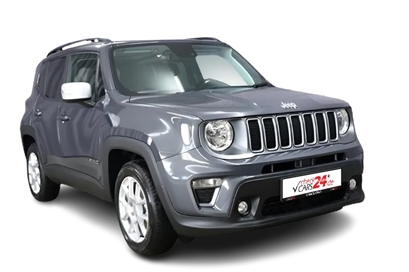 Jeep Renegade Limited | Grau | Panoramadach, Kamera, PDC, App-Connect, ACC, Navi, Keyless-Go