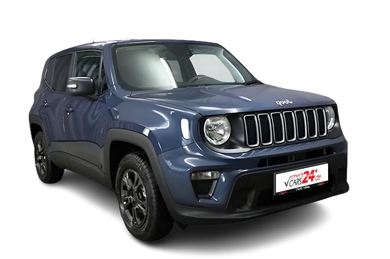 Jeep Renegade Longitude | Blau | App-Connect, Klima, Navi, Start-Stopp System, Tempomat, Uconnect