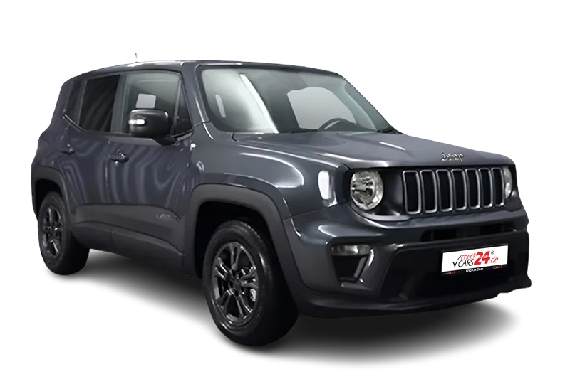 Jeep Renegade Longitude | Grau | Tempomat, App-Connect, Navi, Klima, Start-Stopp System, Uconnect