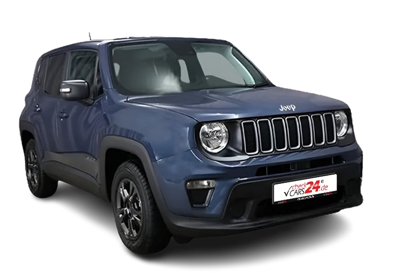 Jeep Renegade Longitude | Blau | Uconnect, App-Connect, Klima, Navi, Regensensor, Tempomat