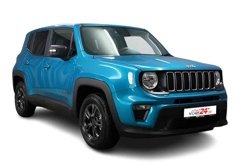 Jeep Renegade Longitude | Schwarz Metallic | App-Connect, Klima, Navi, Start-Stopp System, Tempomat, Uconnect