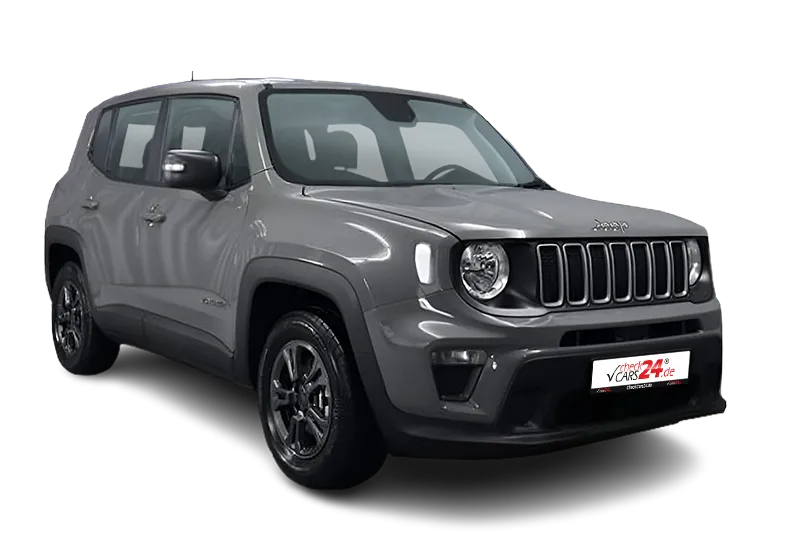 Jeep Renegade Longitude | Grau | Uconnect, App-Connect, Klima, Navi, Regensensor, Tempomat