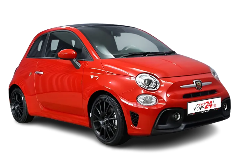 Abarth 595C Cabrio Turismo | Rot Metallic | Virtual Cockpit, App-Connect, Garrett, Navi, Sportfahrwerk, PDC