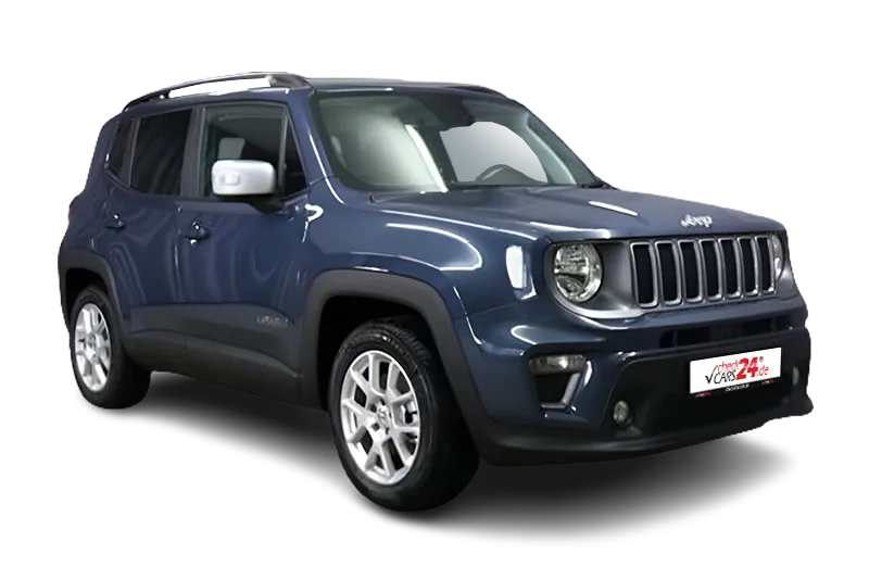 Jeep Renegade Limited  Mild-Hybrid | Blau | ACC, Kamera, PDC, App-Connect, Klima, Navi