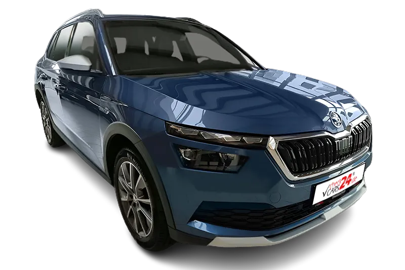 Škoda Kamiq Scout Line, PDC v+h, Kamera, Voll-LED, ACC, Klima, App-Connect | Günstige Leasing & Finanzierungsangebote