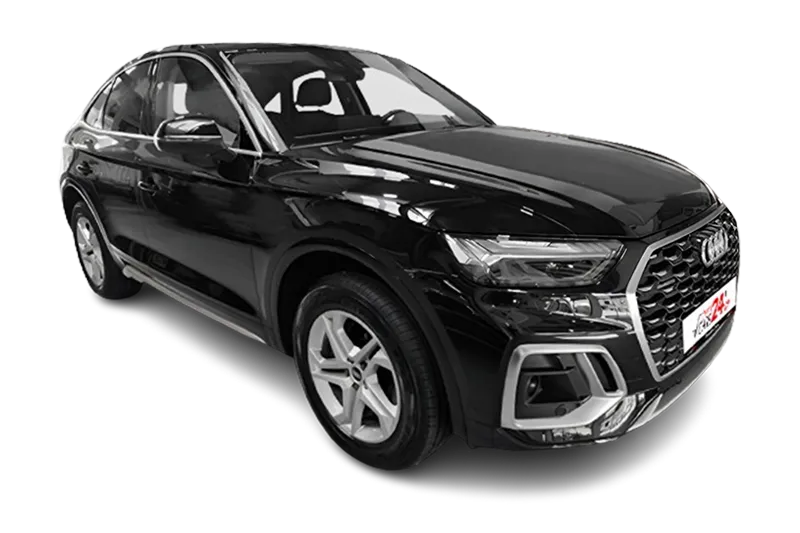 Audi Q5 Sportback S Line Quattro | Schwarz Metallic | Drive Select, MMI Navi Plus, PDC, Kamera, El. Heckklappe, Schaltwippen