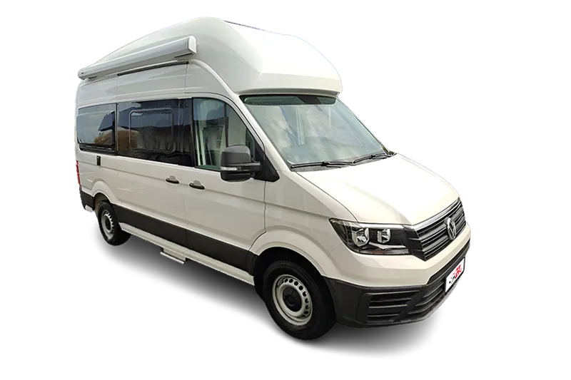 VW Grand California 600 | Weiss | Panoramadach, Kamera, PDC, Toilette, App-Connect, Standheizung