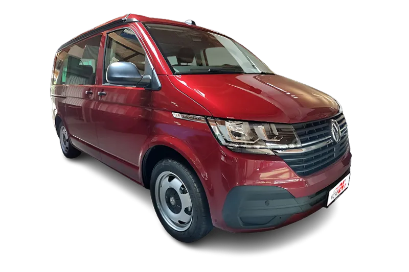 VW California 6.1 Beach Camper | Rot Metallic | Sitzbank, PDC v+h, Kamera, App-Connect, Navi, Klima, Tempomat