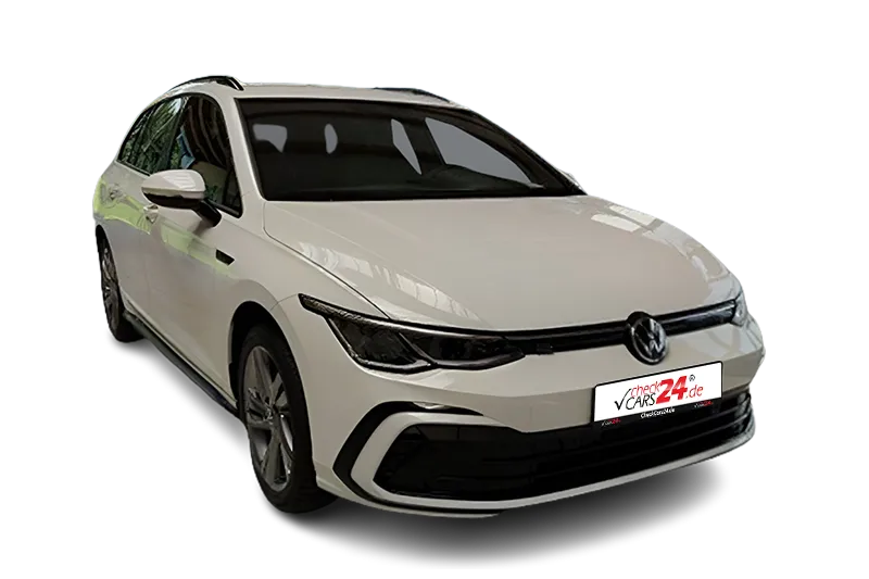 VW Golf Variant R-Line, |Weiß Metallic |, Virtual Cockpit, Start-Stopp System, PDC v+h, Klima, ACC, SHZ