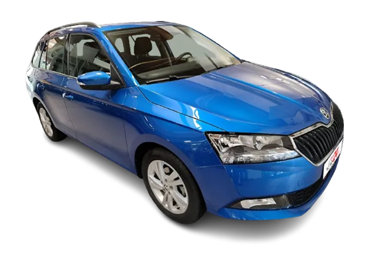 Škoda Fabia Combi Ambition | Blau Metallic | PDC, App-Connect, Start-Stopp System, MirrorLink, Bluetooth, SHZ