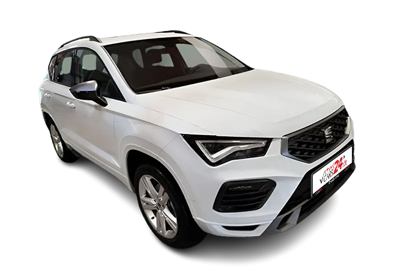 Seat Ateca FR | Weiß Metallic | Panoramadach, Kamera, PDC, El. Heckklappe, Seat Navi, ACC, Keyless-Entry