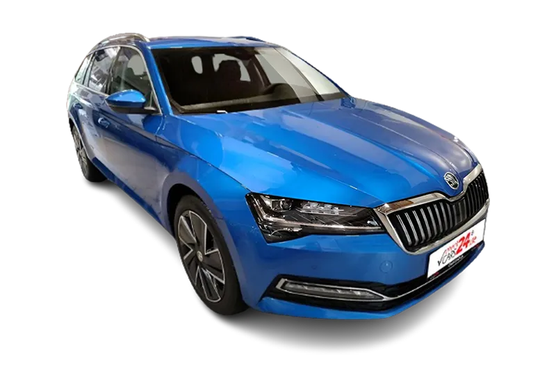 Škoda Superb Combi Style | Blau Metallic | Virtual Cockpit, Škoda Navi, El. Heckklappe, PDC, Kamera, Lenkradheizung