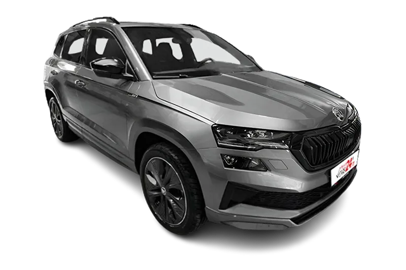 Škoda Karoq Sportline | Grau Metallic | Virtual Cockpit, Škoda Navi, PDC, Kamera, ACC, Schaltwippen, LM 19 Zoll