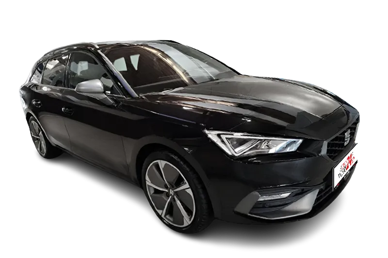 Seat Leon Sportstourer FR | Schwarz Metallic | Virtual Cockpit, Kamera, PDC v+h, Seat Navi, Klima, LM 18 Zoll