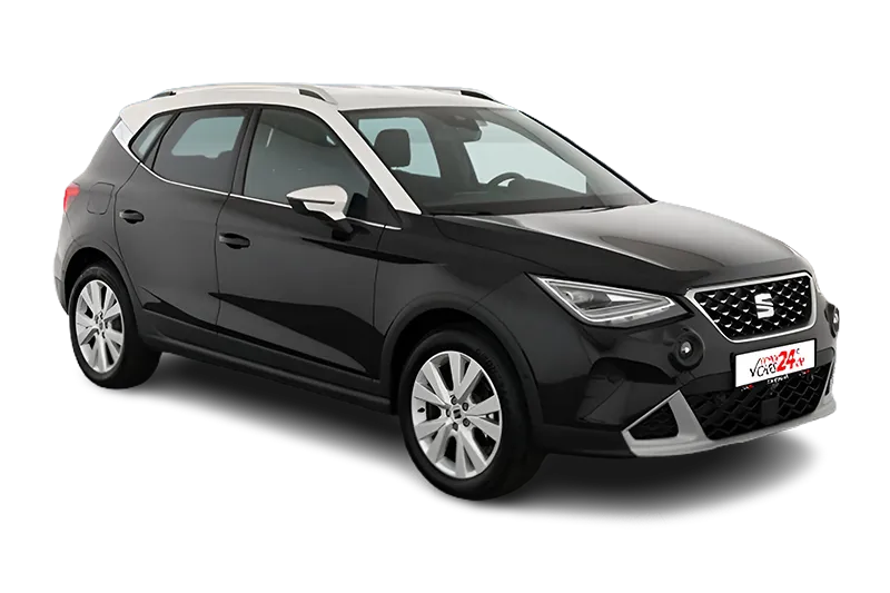 Seat Arona Xperience | Schwarz Metallic | ACC, Kamera, PDC, App-Connect, Klima, Keyless-Entry, SHZ, Kurvenlicht